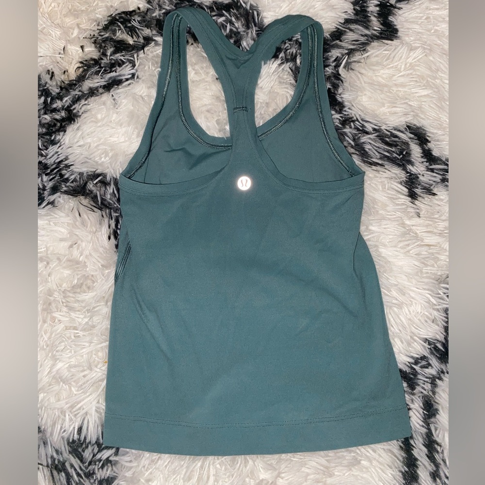 Lululemon Cool Racerback Short Tank Top Nulu